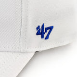 47 Brand Los Angeles Dodgers MLB MVP Wool Cap B-MVP12WBV-WHC-OSF-