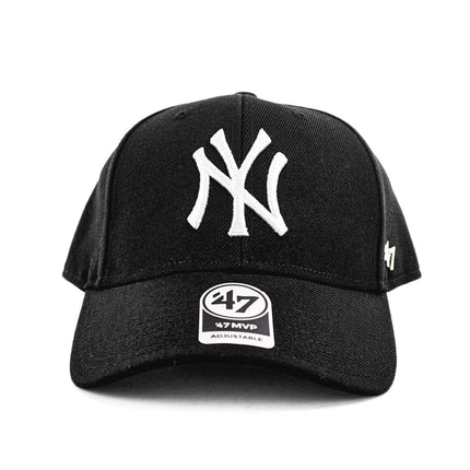 47 Brand New York Yankees MLB MVP Snapback Cap B-MVPSP17WBP-BK-OSF-