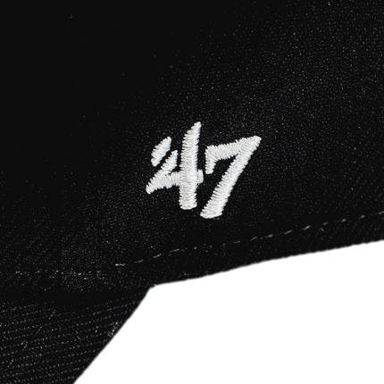 47 Brand New York Yankees MLB MVP Snapback Cap B-MVPSP17WBP-BK-OSF-