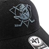 47 Brand Anaheim Ducks NHL MVP Wool Snapback Cap B-MVPSP25WBP-BKG-OSF-