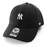 47 Brand New York Yankees MLB Base Runner MVP Snapback Cap B-BRMPS17WBP-BKA - schwarz-weiss