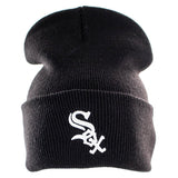 47 Brand Chicago White Sox MLB Haymaker Cuff Knit Winter Mütze B-HYMKR06ACE-BKA-