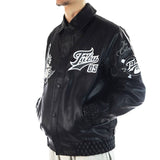 Fubu Varsity Leather Jacke 60751631-