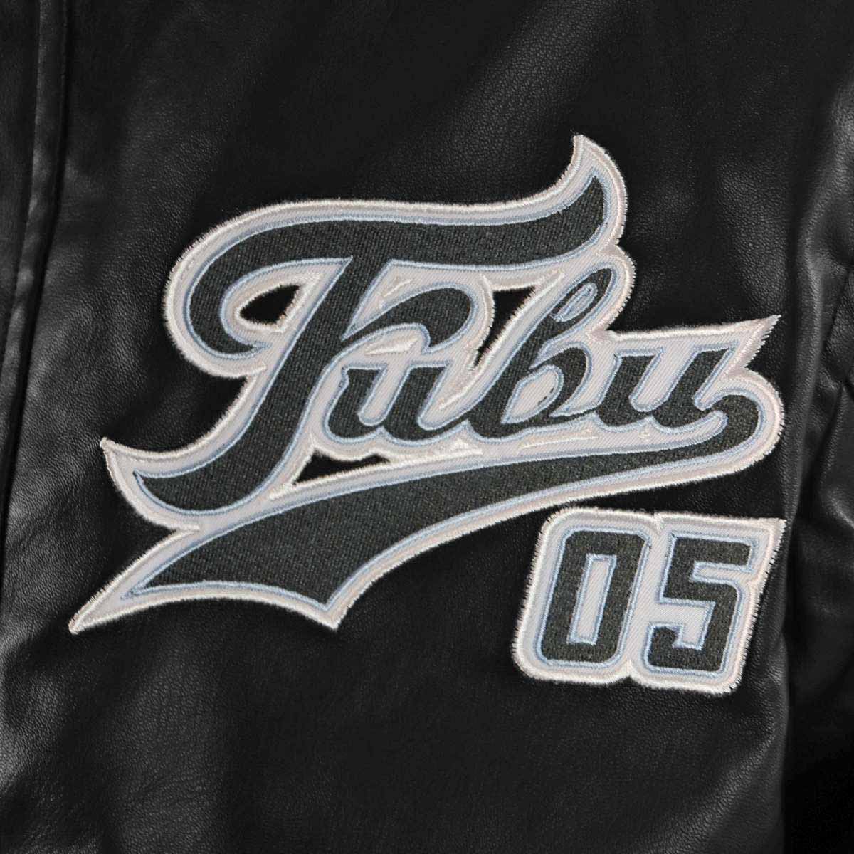 Fubu Varsity Leather Jacke 60751631-