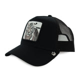 Goorin Bros. The White Tiger Trucker Cap G-101-0392-BLK - schwarz-weiss