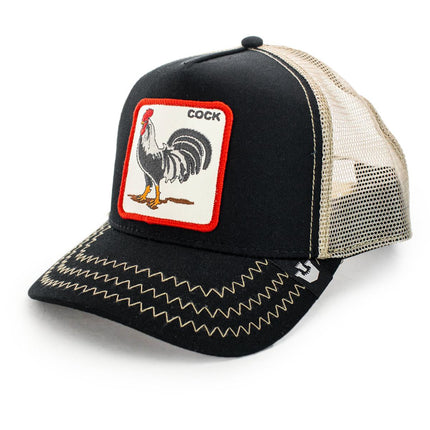 Goorin Bros. The Cock Baseball Trucker Cap G-101-0378-BLK-