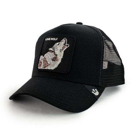 Goorin Bros. The Lone Wolf Baseball Trucker Cap G-101-0389-BLK-
