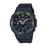 G-Shock Analog Digital Armband Uhr GA-2100SU-1AER - schwarz-camouflage