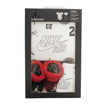 Jordan Logo Madness 3-Teile Set Strampler 6-12 Monate NJ0391-001-