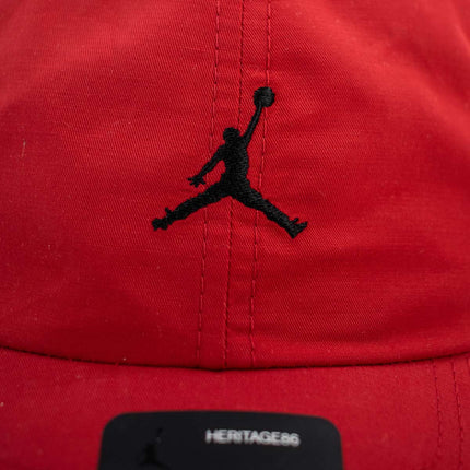 Jordan Jumpman Washed Heritage 86 Cap DC3673-687 - rot-schwarz