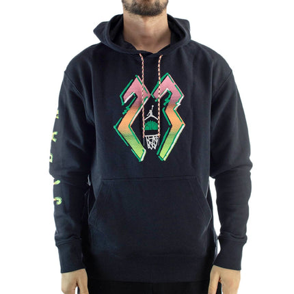 Jordan Sport DNA HBR Po Hoodie CZ4845-010 - schwarz-grün