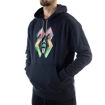 Jordan Sport DNA HBR Po Hoodie CZ4845-010 - schwarz-grün