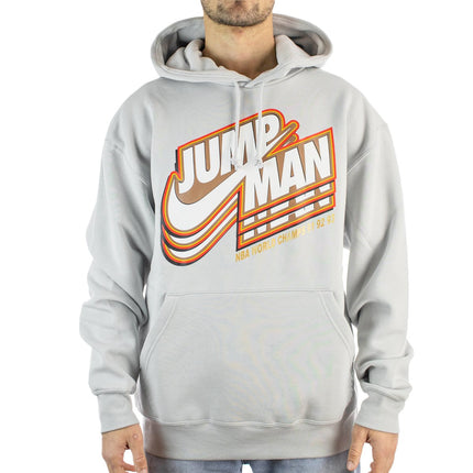 Jordan Jumpman Core Fleece Hoodie DC9604-097 - grau-braun