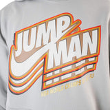 Jordan Jumpman Core Fleece Hoodie DC9604-097 - grau-braun