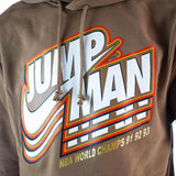Jordan Jumpman Core Fleece Hoodie DC9604-256 - braun