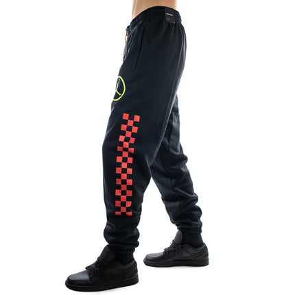 Jordan Sport DNA HBR Fleece Jogging Hose CV2979-010 - schwarz-rot-grün