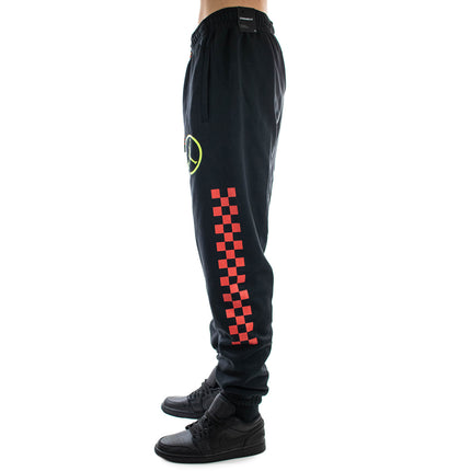 Jordan Sport DNA HBR Fleece Jogging Hose CV2979-010 - schwarz-rot-grün