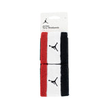 Jordan Wristbands Terry 2 Stück 9010/24 9835 667 - rot-weiss-schwarz