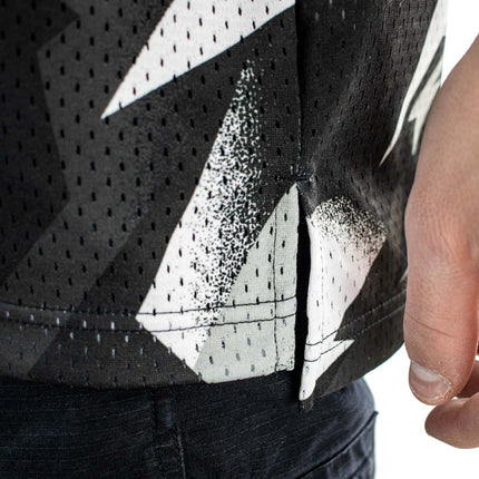 Jordan Jumpman Printed Jersey Trikot CZ4738-010 - schwarz-grau-weiss