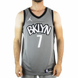 Jordan Brooklyn Nets NBA Kevin Durant #7 Statement Edition Trikot CV9469-005 - grau-schwarz