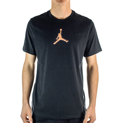 Jordan Dri-Fit Air Graphic T-Shirt CZ8087-010 - schwarz-neon rot