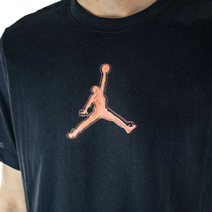 Jordan Dri-Fit Air Graphic T-Shirt CZ8087-010 - schwarz-neon rot