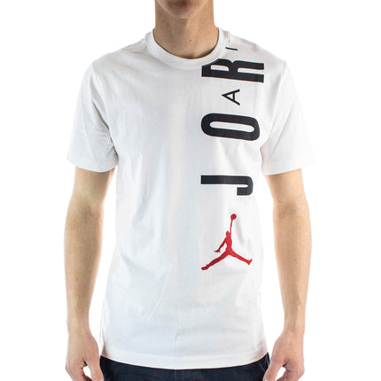 Jordan Air Stretch T-Shirt CZ8402-100 - weiss-schwarz-rot