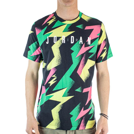 Jordan Jumpman Air All Over Print T-Shirt DB1553-011 - schwarz-bunt