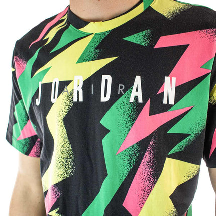 Jordan Jumpman Air All Over Print T-Shirt DB1553-011 - schwarz-bunt