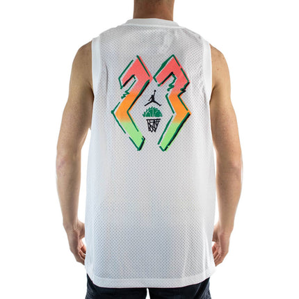 Jordan Sport DNA Jersey Trikot CZ4859-100 - weiss-bunt