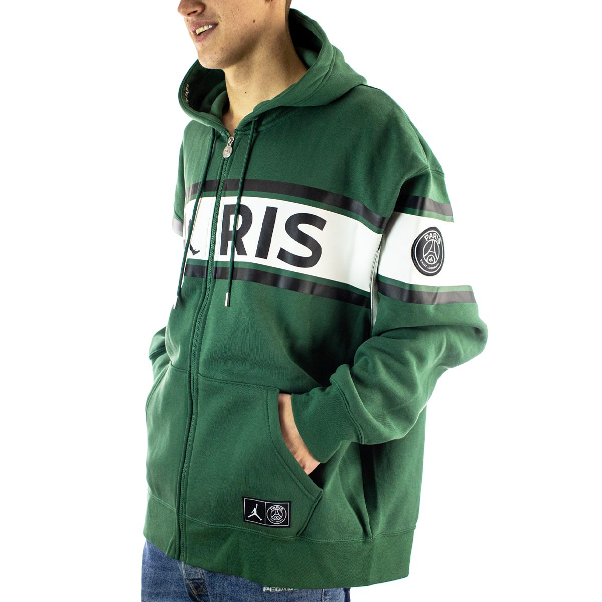 Hoodie Bouncewear Jordan Psg Full Zip Hoodie Men's Paris Saint