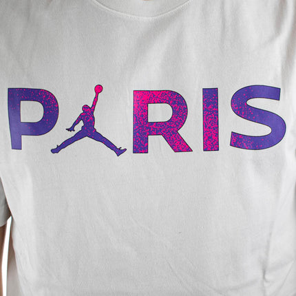 Jordan PSG Wordmark T-Shirt CZ0797-100 - weiss-bunt