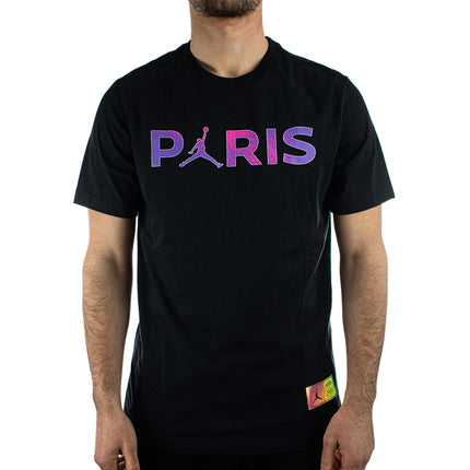 Jordan PSG Wordmark T-Shirt CZ0797-010 - schwarz-bunt