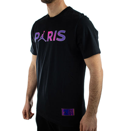 Jordan PSG Wordmark T-Shirt CZ0797-010 - schwarz-bunt