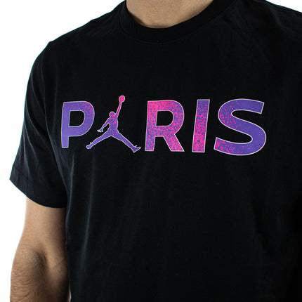 Jordan PSG Wordmark T-Shirt CZ0797-010 - schwarz-bunt