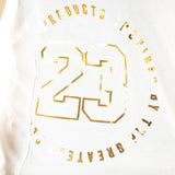 Jordan AJ Highlights T-Shirt 95A216-W4F - weiss-gold