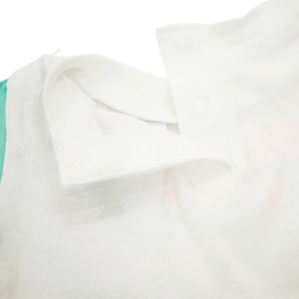 Jordan Geo Flight 23 Romper 55A598-001 - weiss-türkis