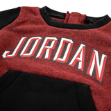 Jordan Arc Crew Set Anzug 65A234-R78 - rot-schwarz