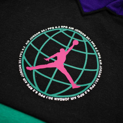 Jordan Mountainside Fleece Set Anzug 65A163-023 - schwarz-grün