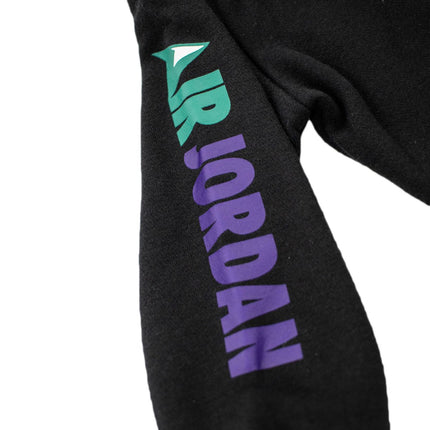 Jordan Mountainside Fleece Set Anzug 65A163-023 - schwarz-grün