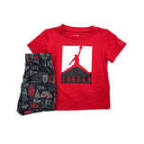 Jordan Air Elements T-Shirt and Short Set 65A600-023 - schwarz