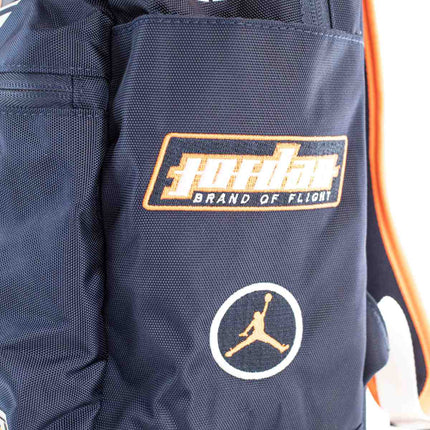 Jordan Jan Moto Pack Rucksack Medium Size 8A0153-695 - dunkelblau-orange