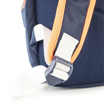 Jordan Jan Moto Pack Rucksack Medium Size 8A0153-695 - dunkelblau-orange