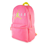 Jordan HBR Air Backpack Rucksack 9A0462-A0G - pink-gelb