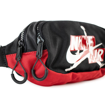 Jordan Jumpman Classics Crossbody Bauch Tasche 9A0260-H24 - schwarz-rot