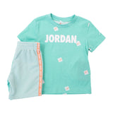Jordan Jumpman Box T-Shirt and Short Set 85A601-F1P - türkis