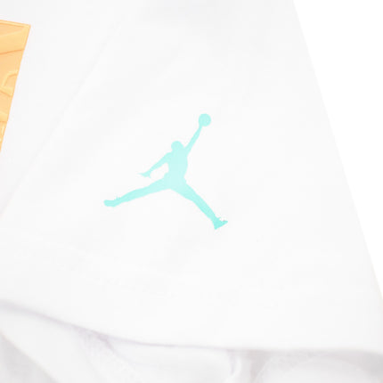 Jordan Air Elements T-Shirt and Short Set 85A600-F1P - weiss-türkis