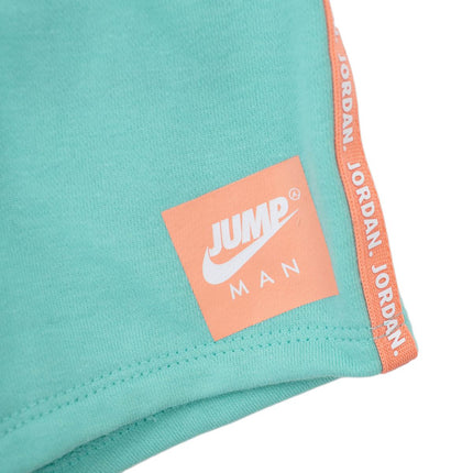 Jordan Jumpman Box All Over Print T-Shirt and Short Set 65A601-F1P - türkis