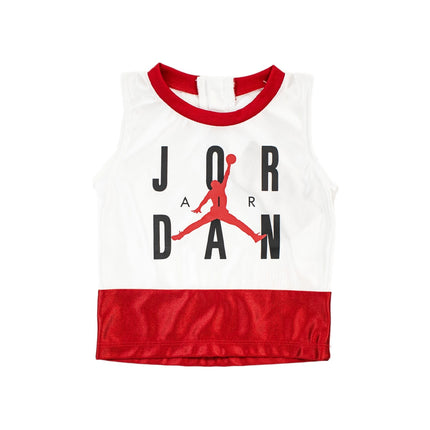 Jordan JDB Street Muscle and Short Set 65A395-R78 - weiss-rot