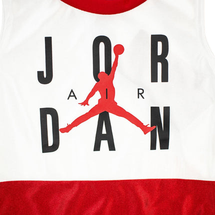 Jordan JDB Street Muscle and Short Set 65A395-R78 - weiss-rot